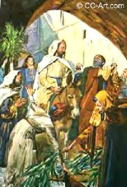 Jesus Enters Into Jerusalem 