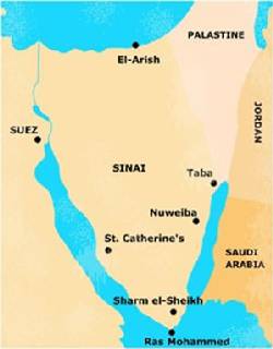 Hagar Is Mount Sinai In Arabia 