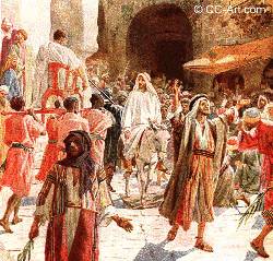 Jesus Enters Into Jerusalem