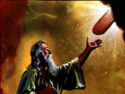 Moses Receives Ten Commandments