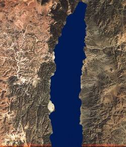 Wadi Watir Satellite Image 